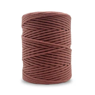 Braided Cord Dusty Pink - 2.5mm, 50 Meter