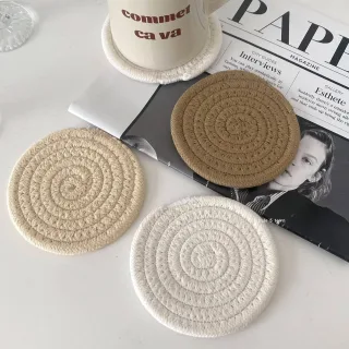 Rope Coasters Off White